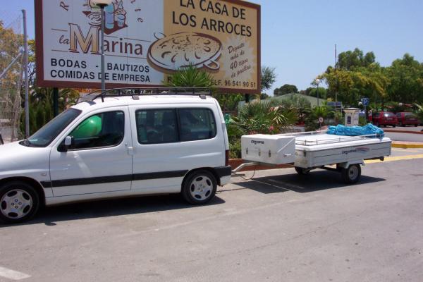 Restaurante muy recomendable en el camping internacional La Marina