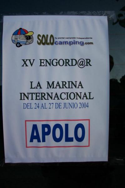 En el 15avo engord@r, organizado por SoloCamping en La Marina (Elche9