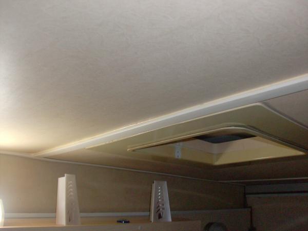 claraboya y juntas rematadas